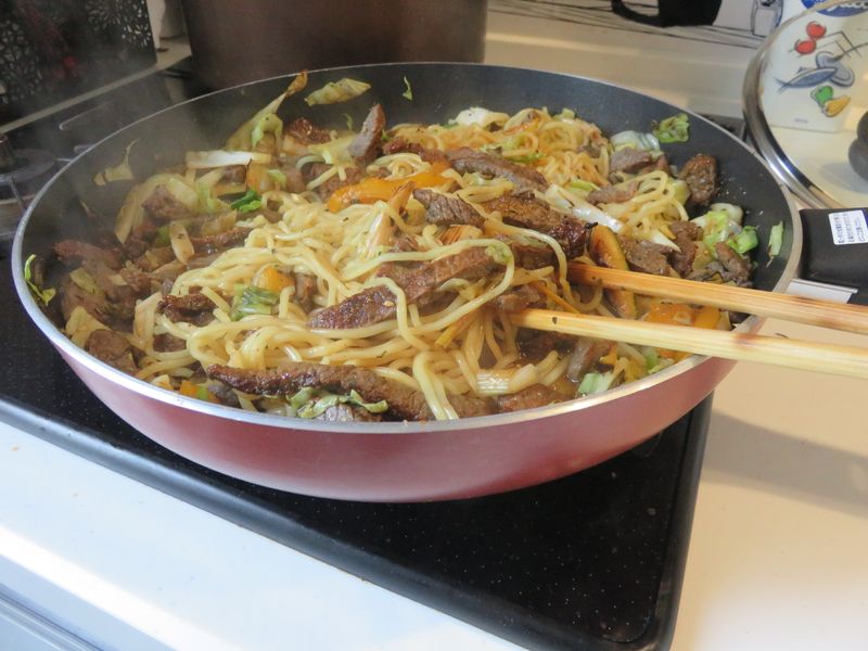 Barbeque Yakisoba is so in right now photo