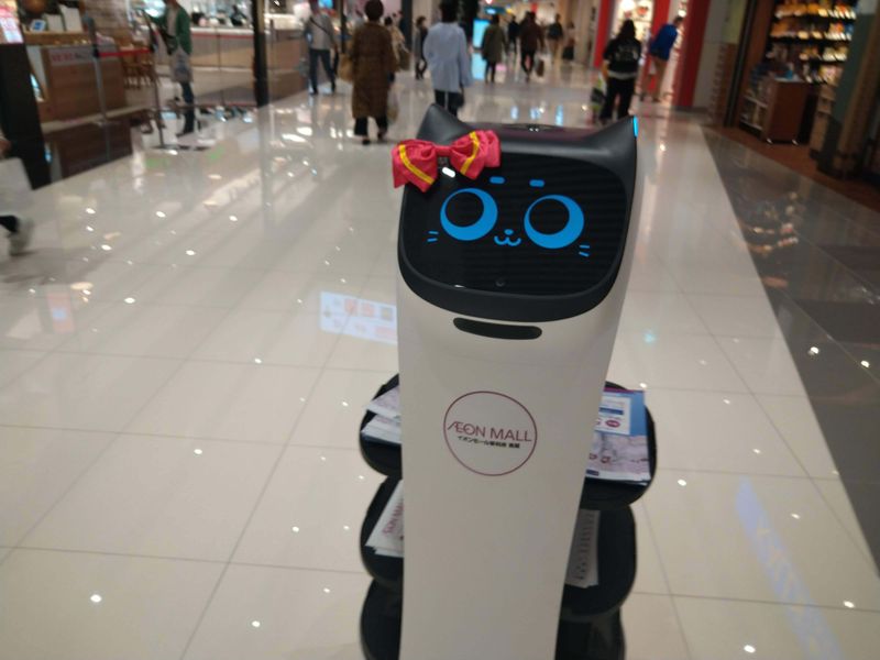 Robot Cats Roam the Mall: Only in Japan photo